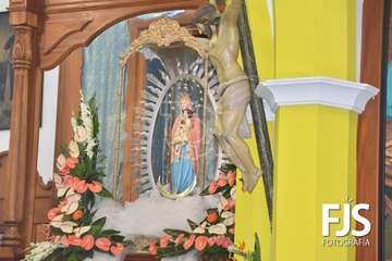 Lomo Magullo inició este sábado los cultos en honor de la Virgen de Las Nieves (Foto Francisco Javier Santana/TA)